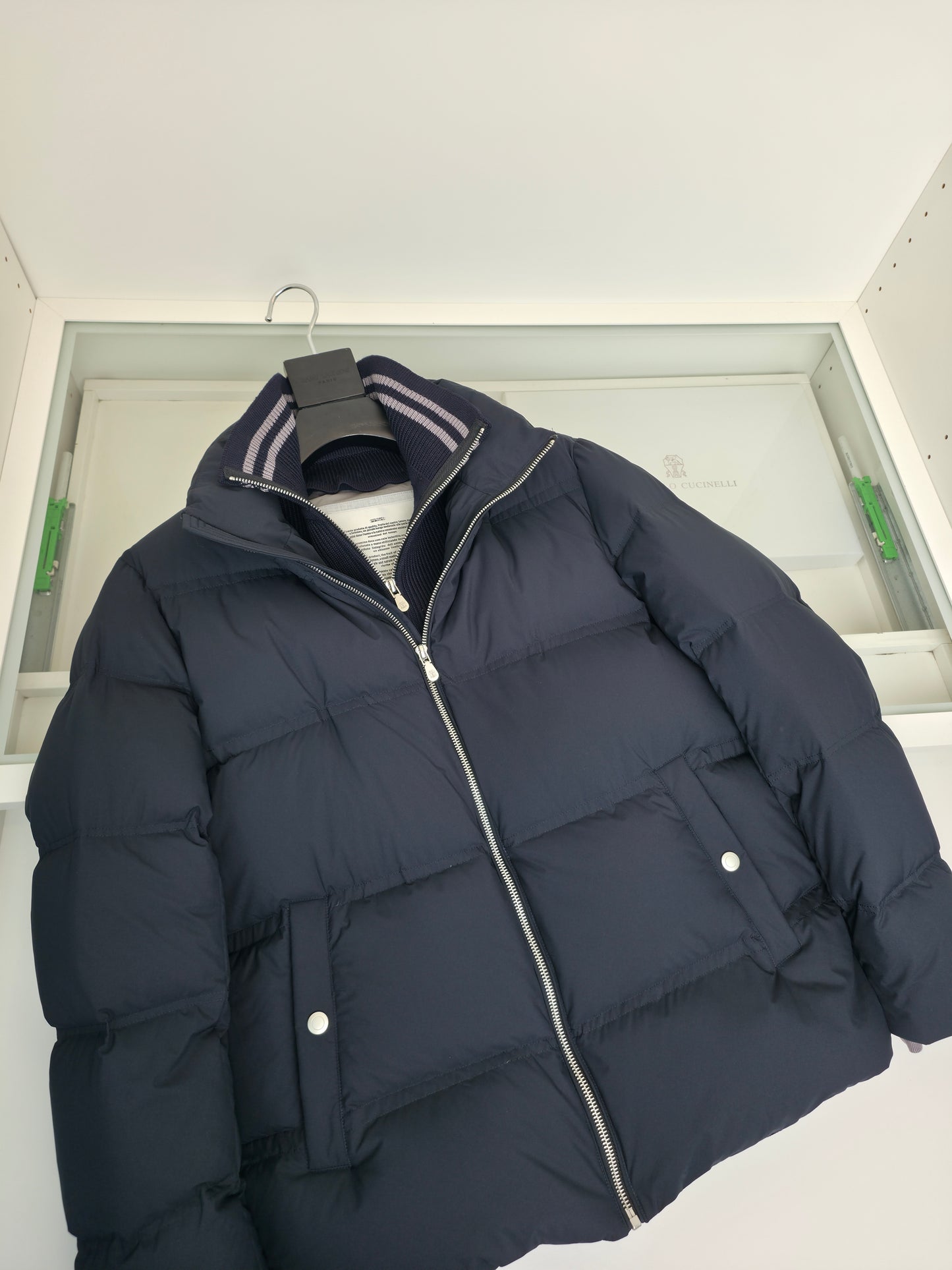 Black, Grey and Dark blue Jacket