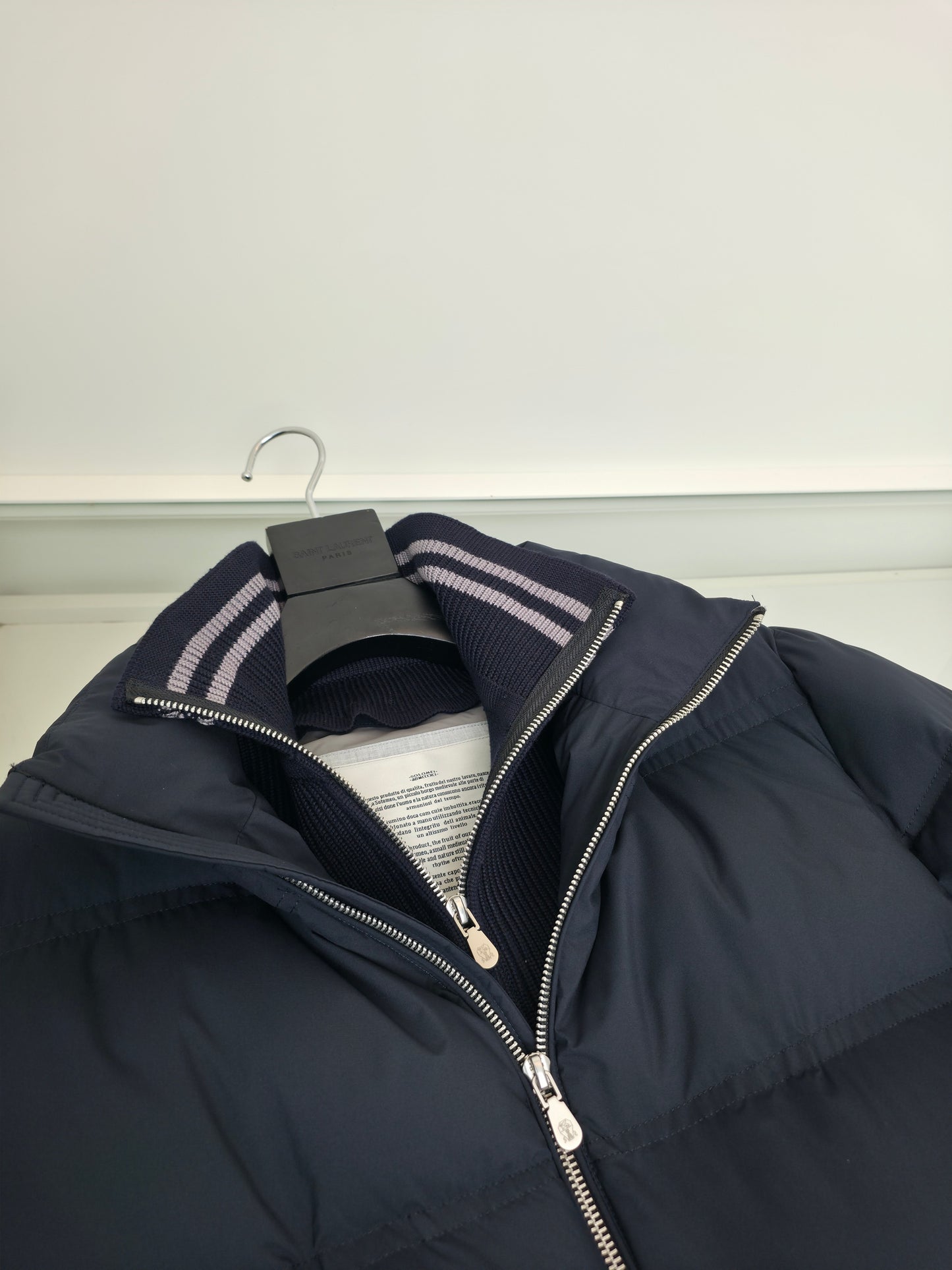 Black, Grey and Dark blue Jacket