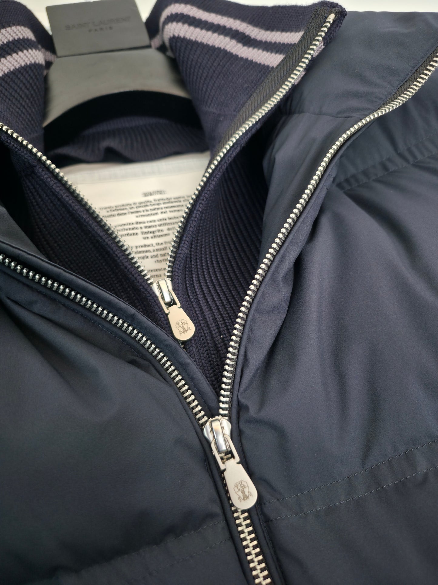 Black, Grey and Dark blue Jacket