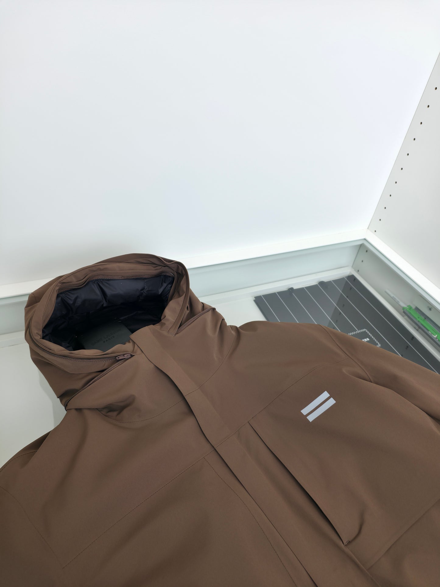 Brown and Black Jacket