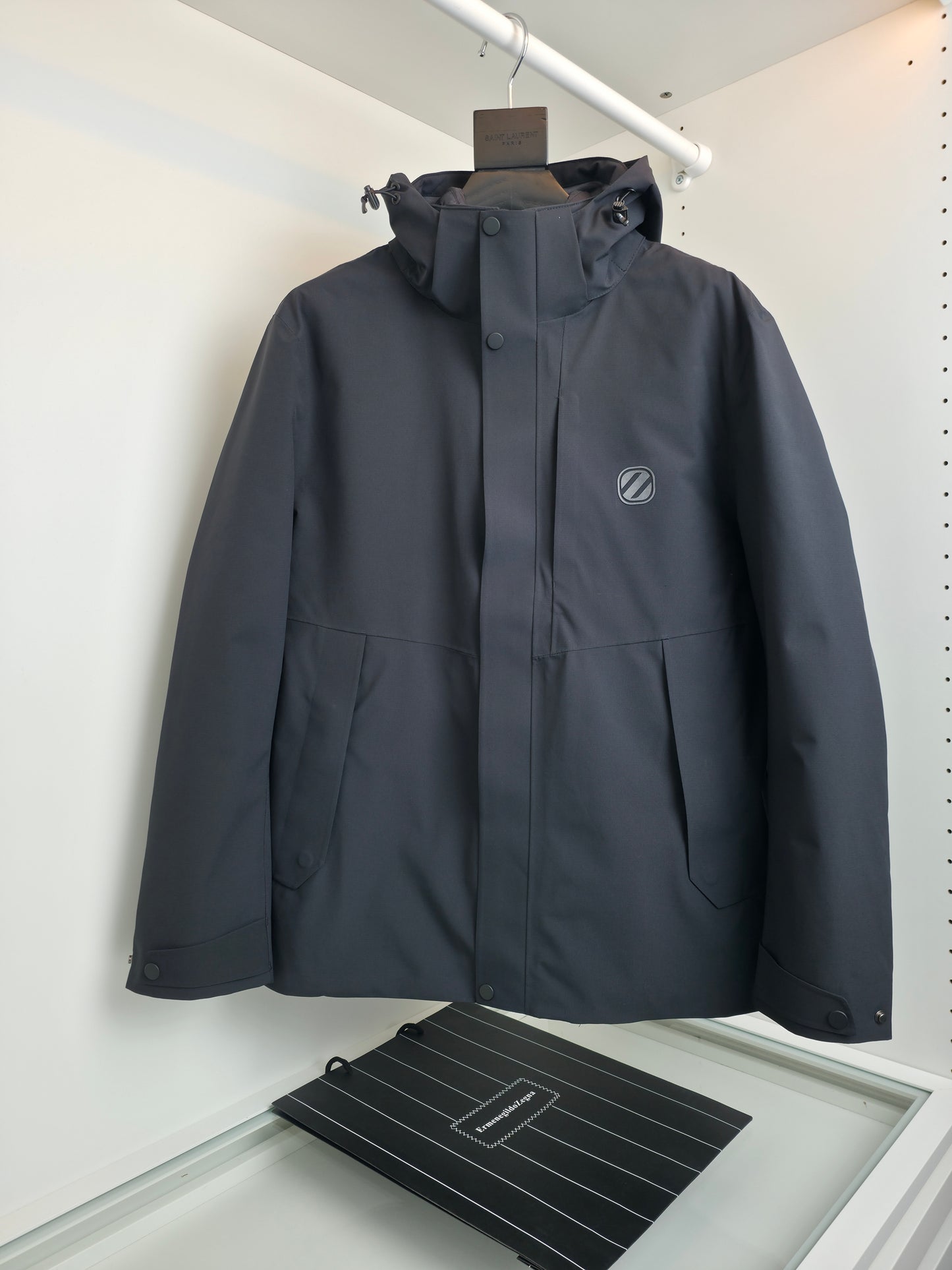 Grey and Black Jacket