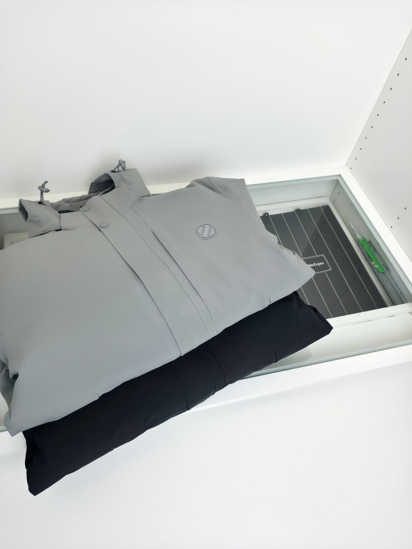 Grey and Black Jacket