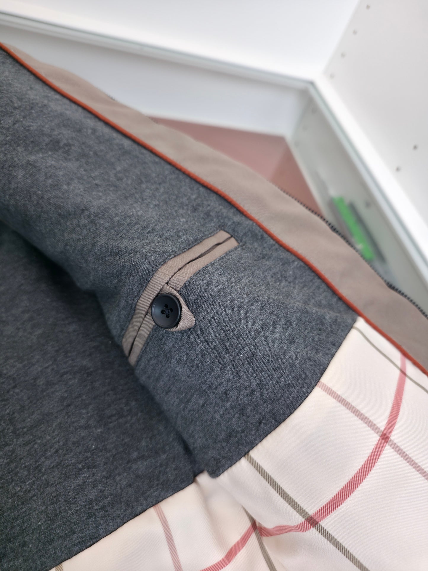 Black, Grey and Navy blue Jacket