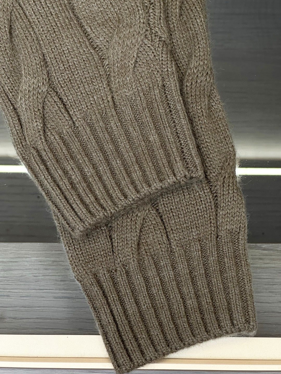 Grey and White Jersey