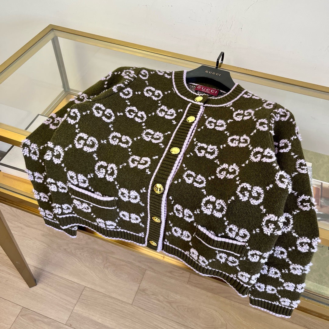 Brown and Light purple Jacket