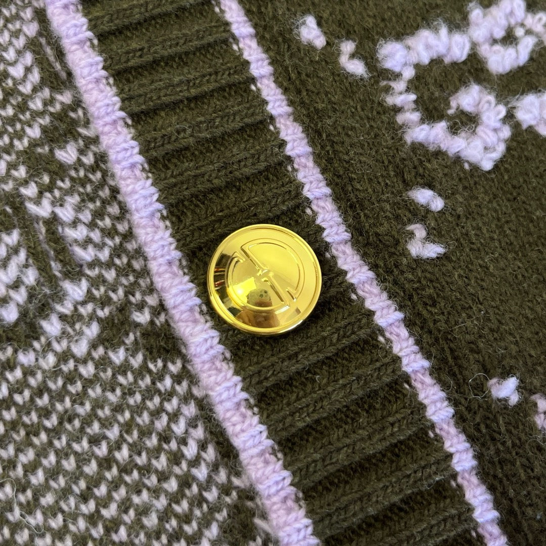 Brown and Light purple Jacket