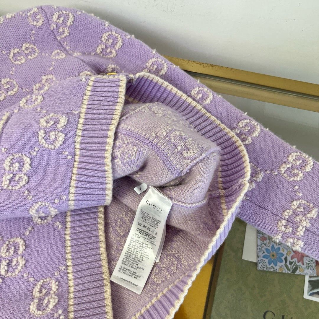 Brown and Light purple Jacket