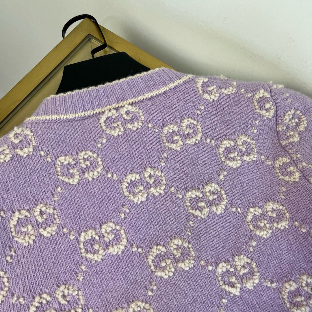 Brown and Light purple Jacket