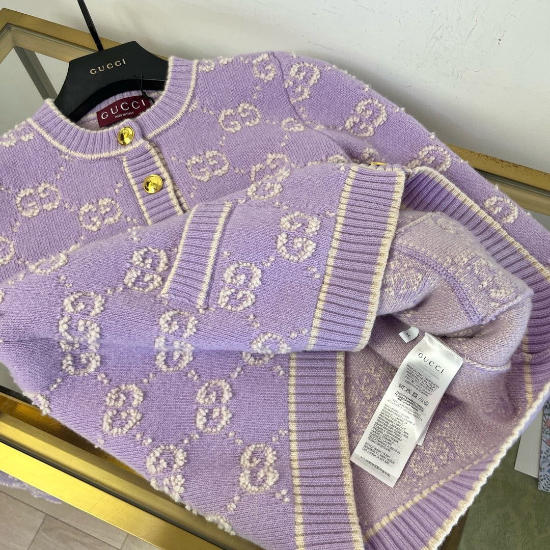 Brown and Light purple Jacket