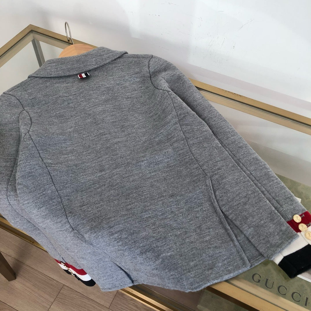 White and Grey Jacket