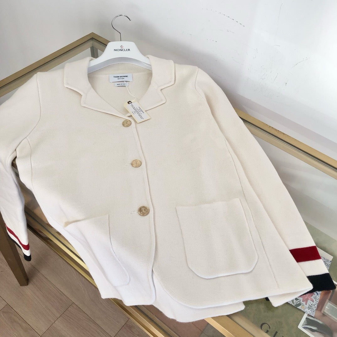 White and Grey Jacket