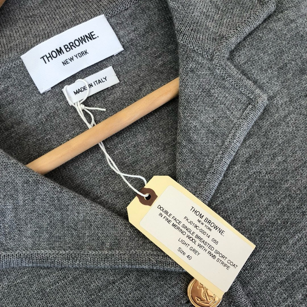 White and Grey Jacket