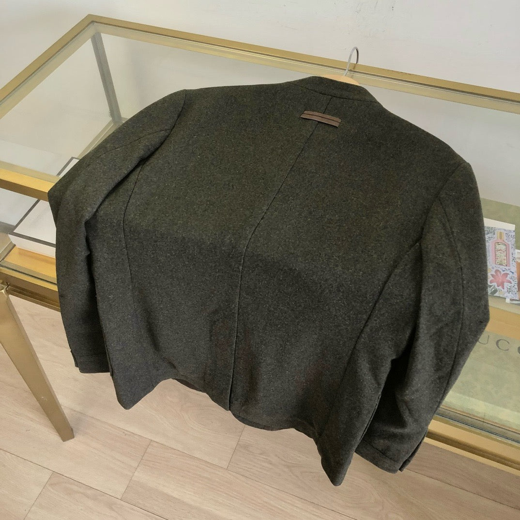 Black and Dark grey Jacket