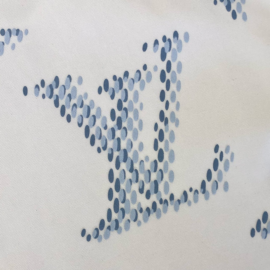 White and Sky blue Shirt