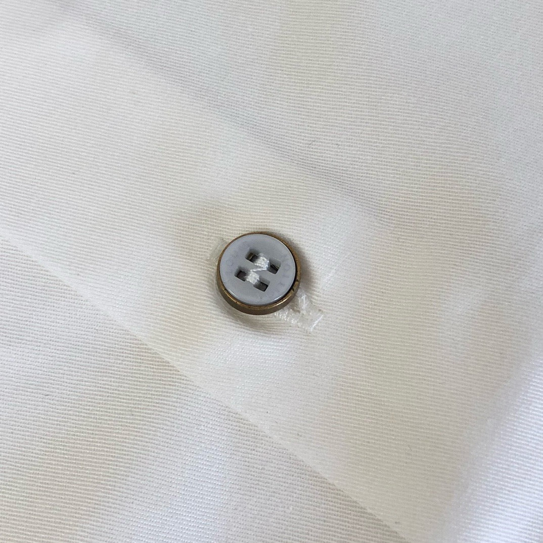 White and Sky blue Shirt