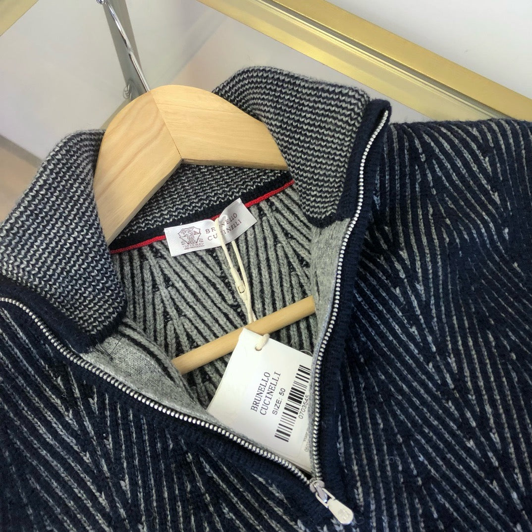 Black and Off-white Jacket