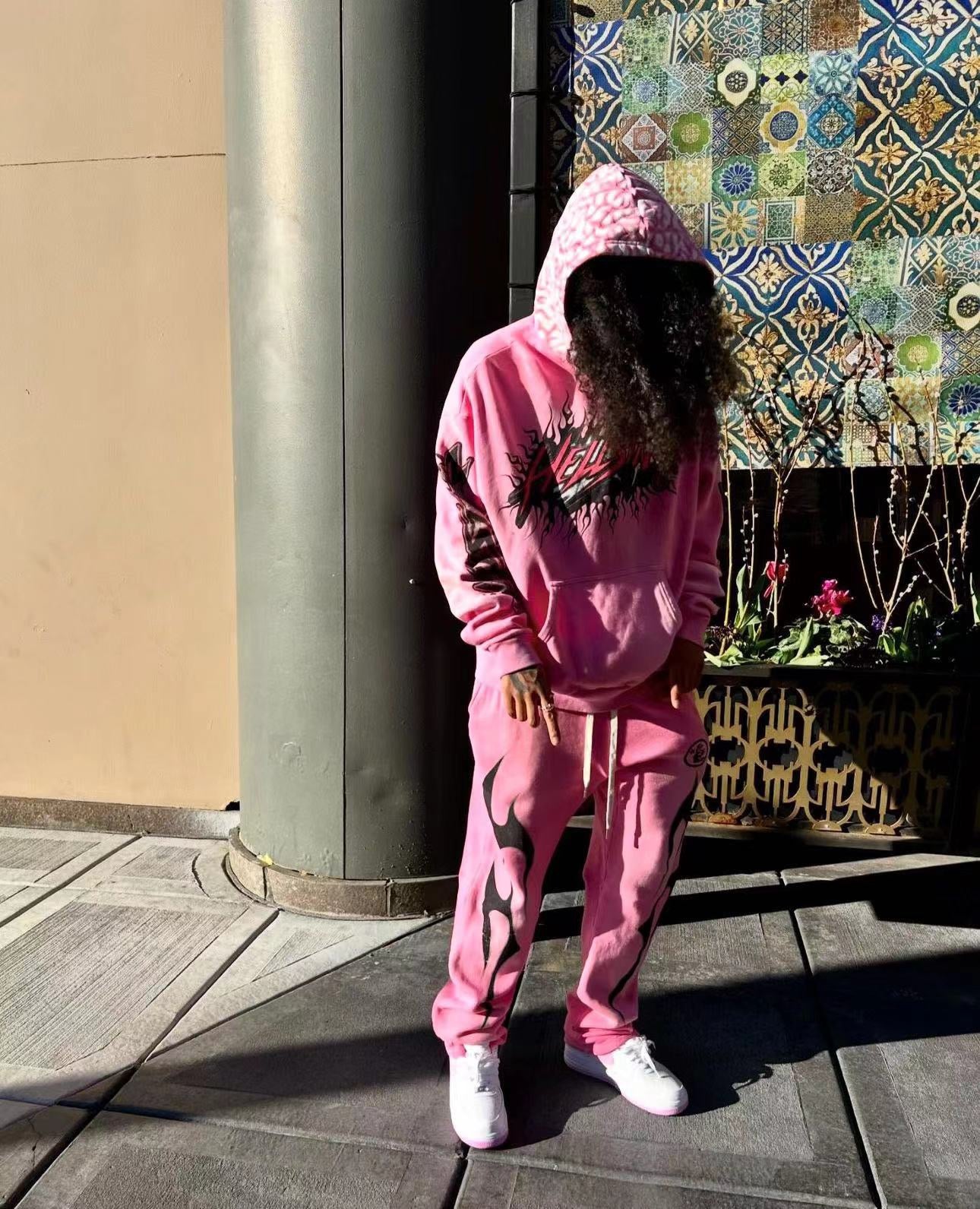 Pink Hoodie