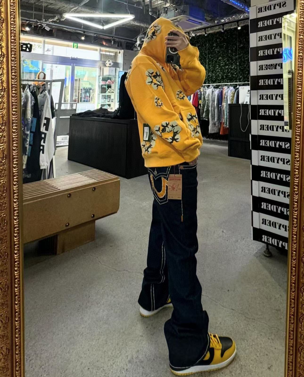 Yellow Hoodie