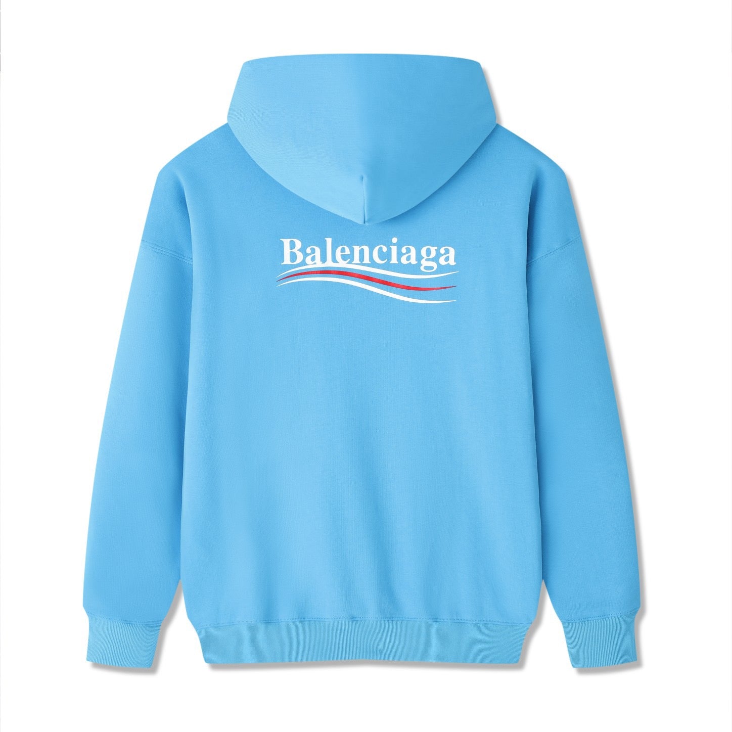 Sky blue and Khaki Hoodie