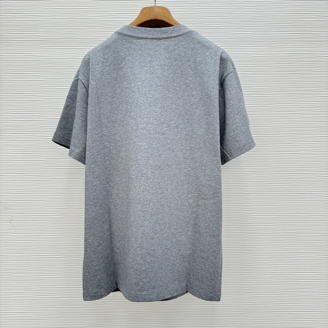 Grey and White T-shirt