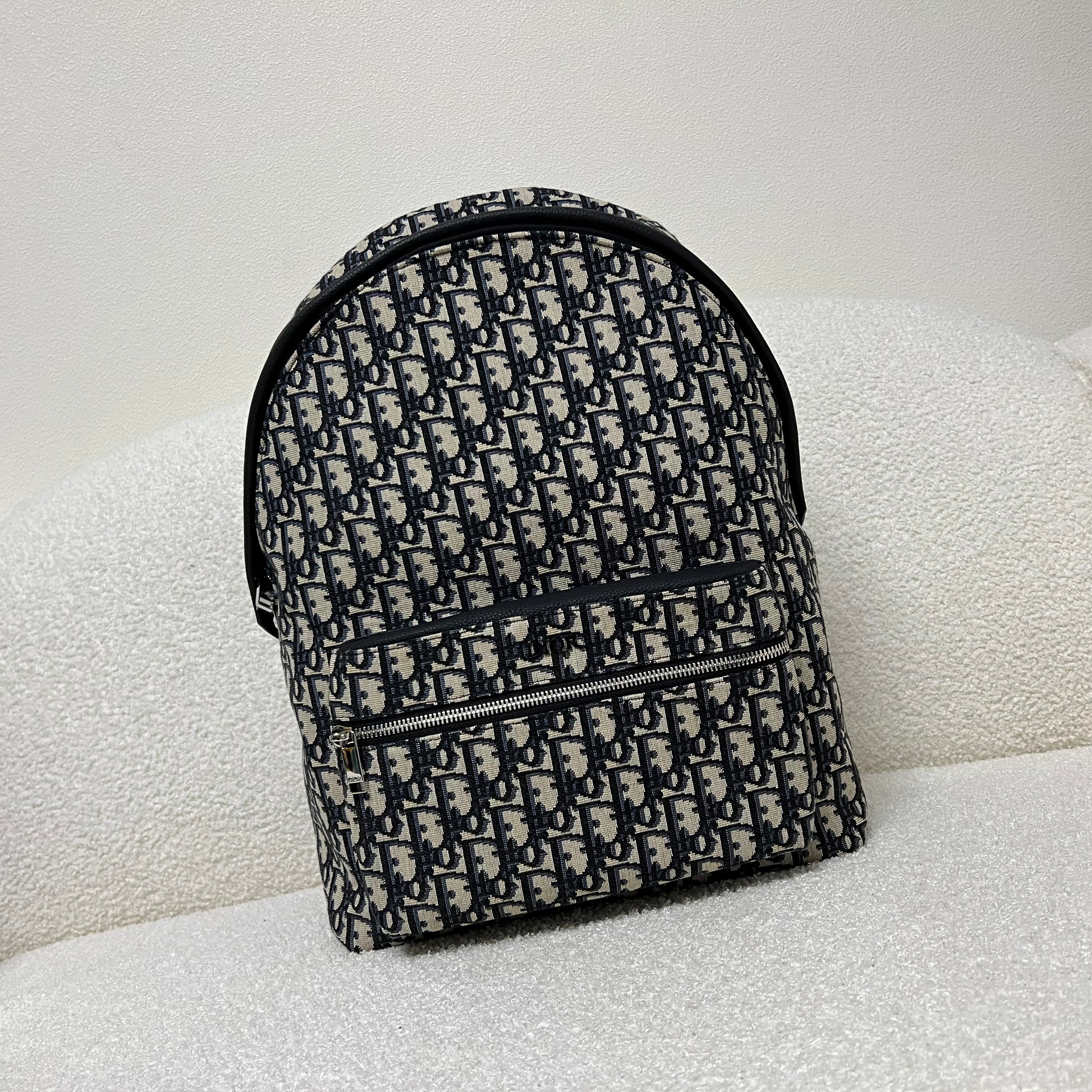 Blue and Black grey Bag