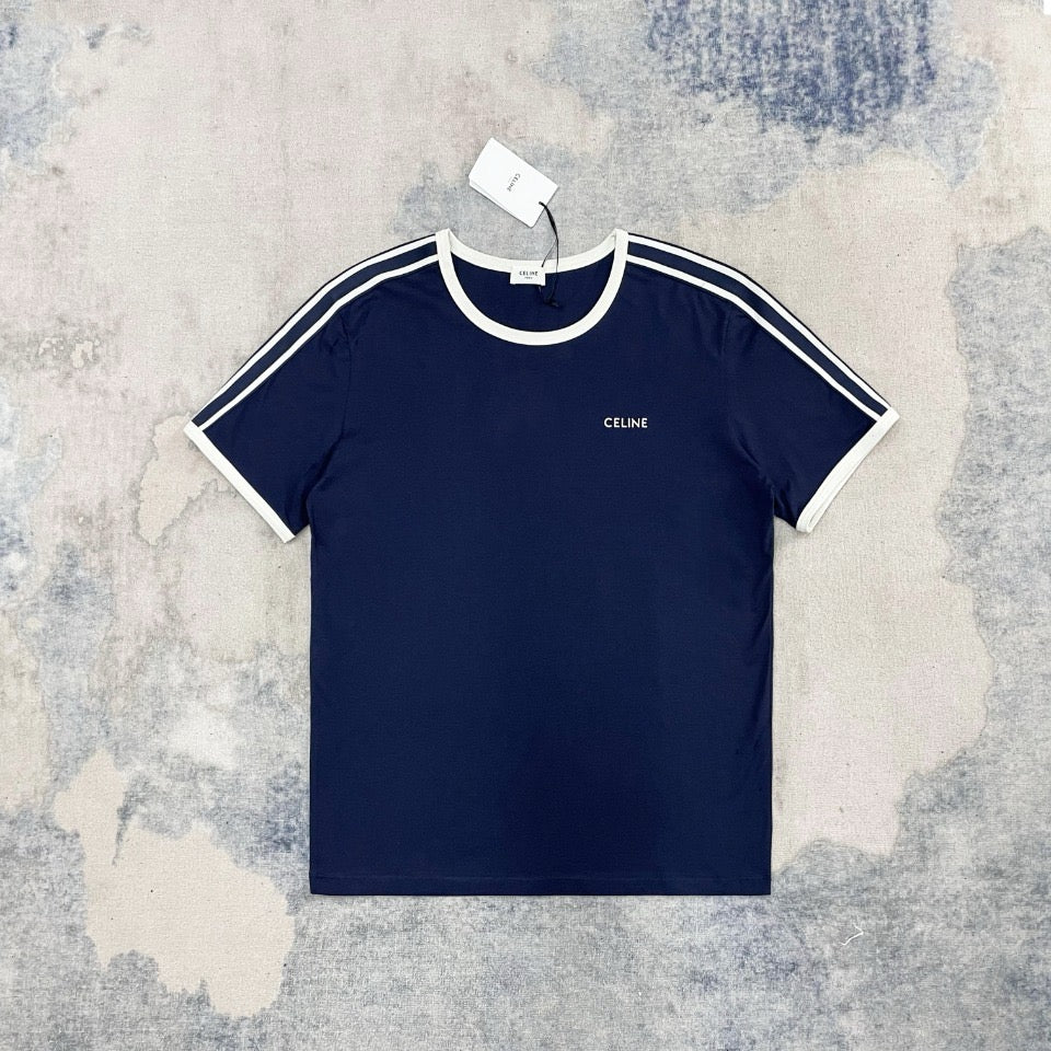 Blue and Black T-shirt