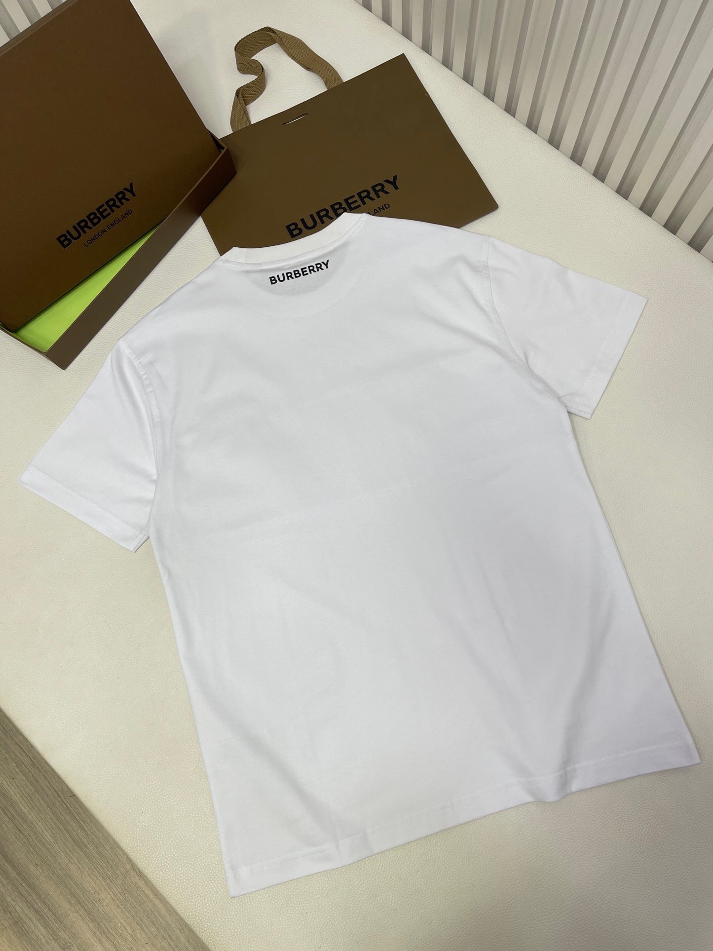 Black,White and Khaki T-shirt