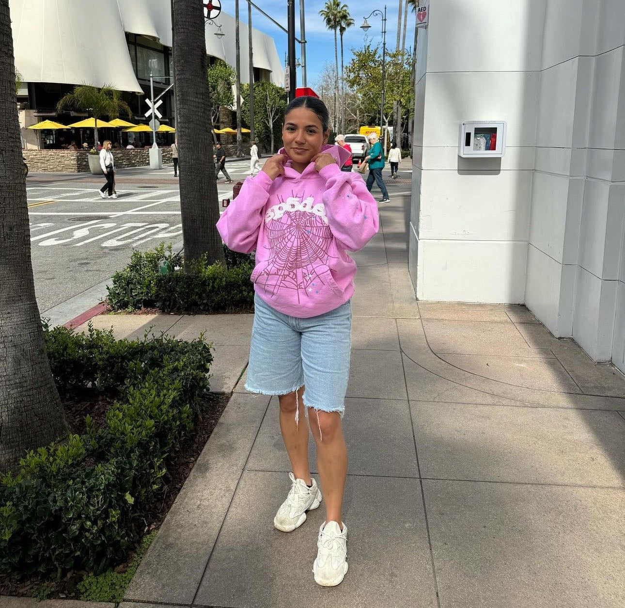 Pink Hoodie