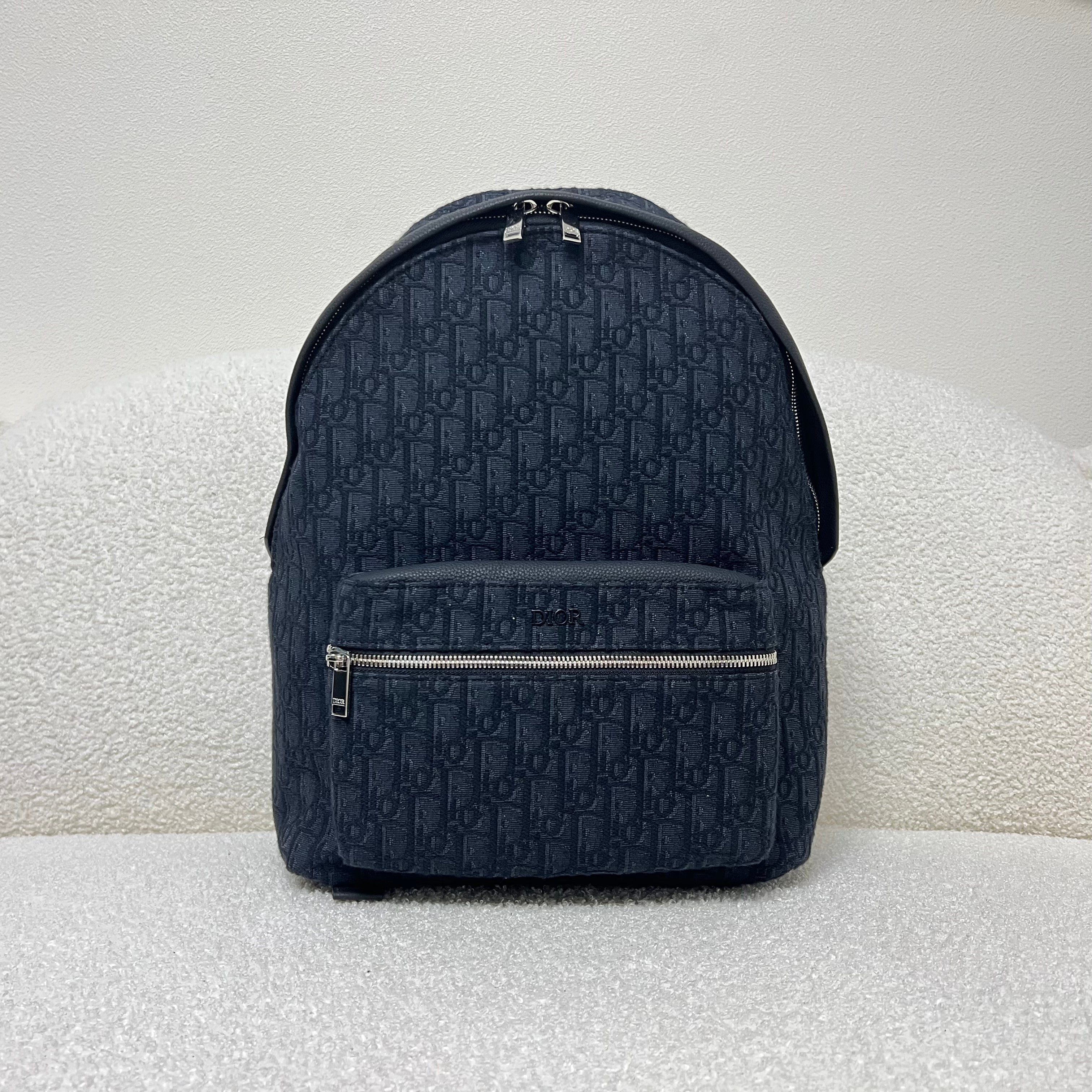 Blue and Black grey Bag