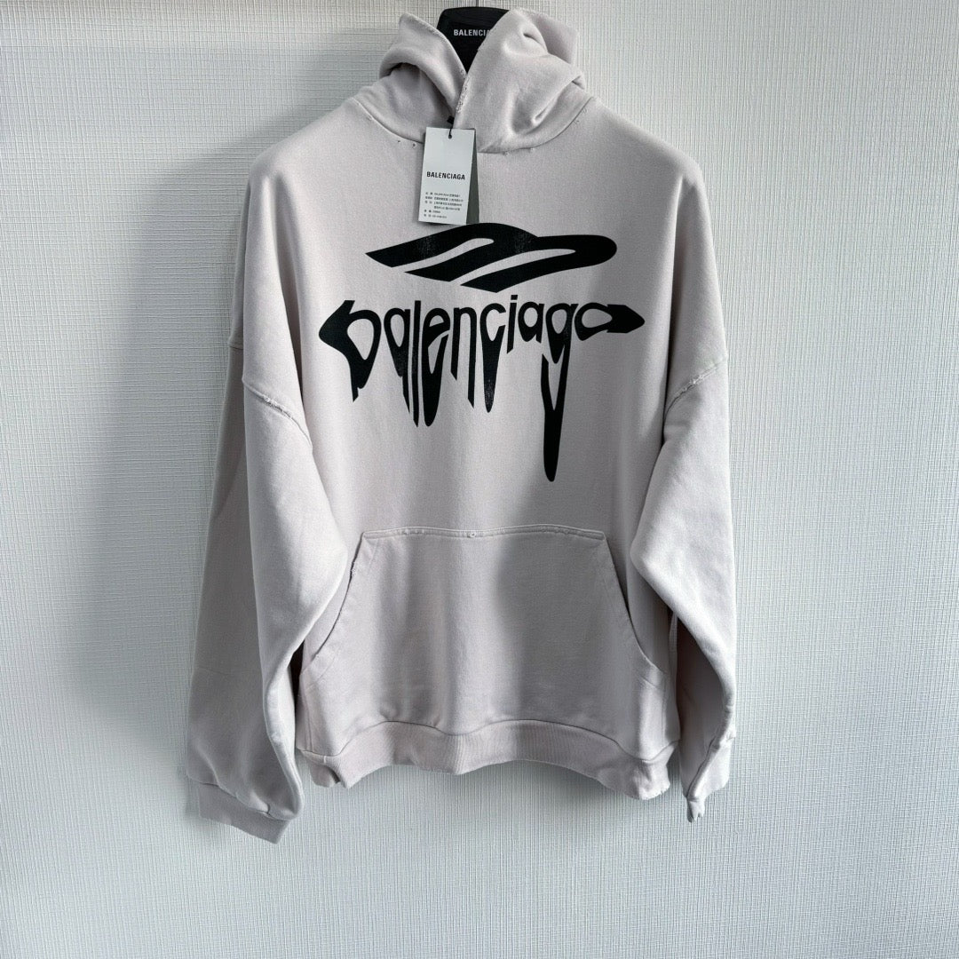 Black and White Hoodie