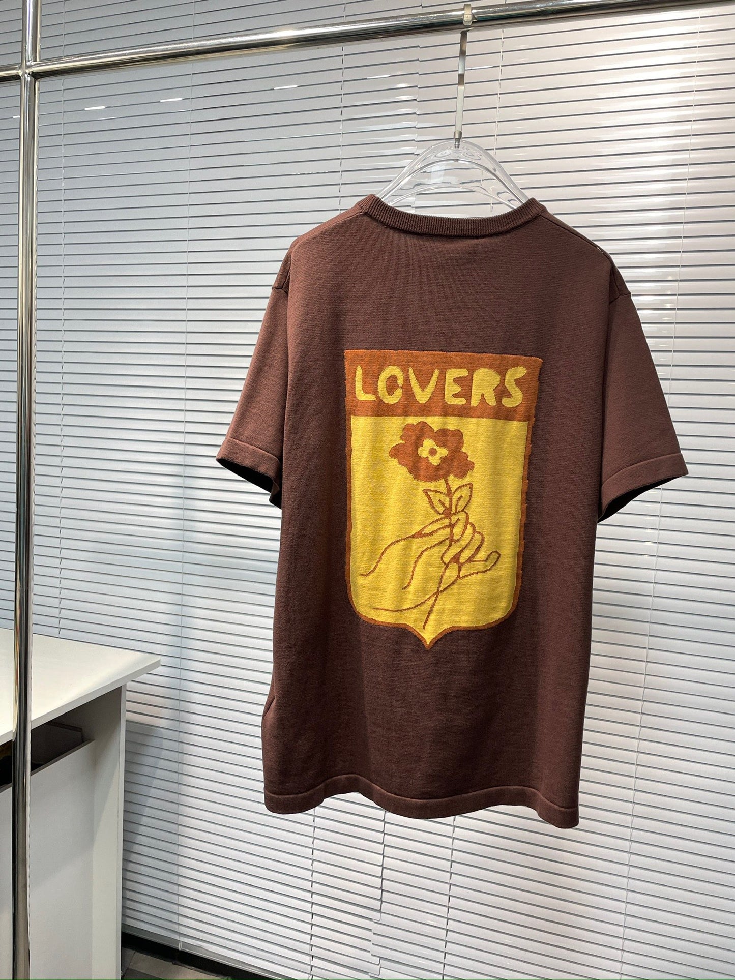 Brown T-shirt