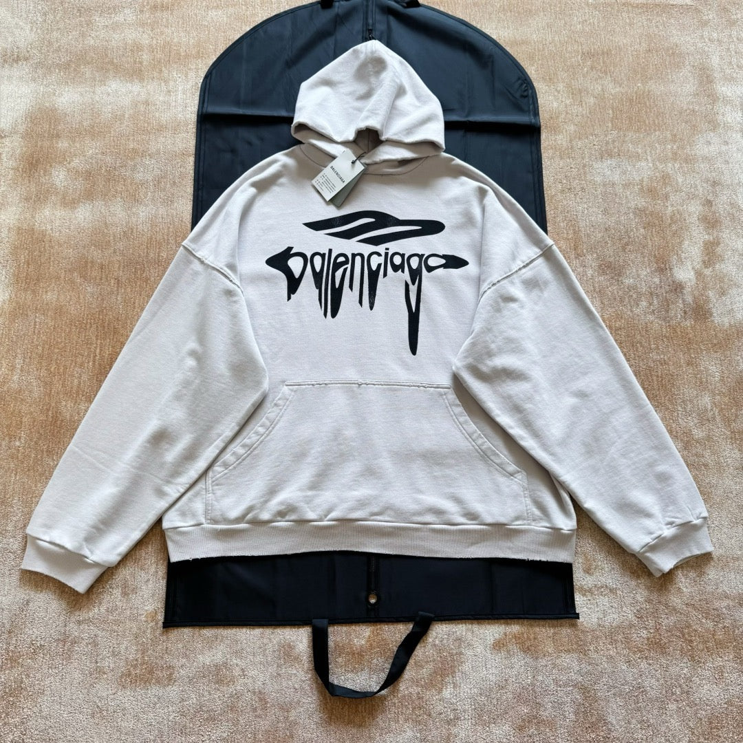 Black and White Hoodie