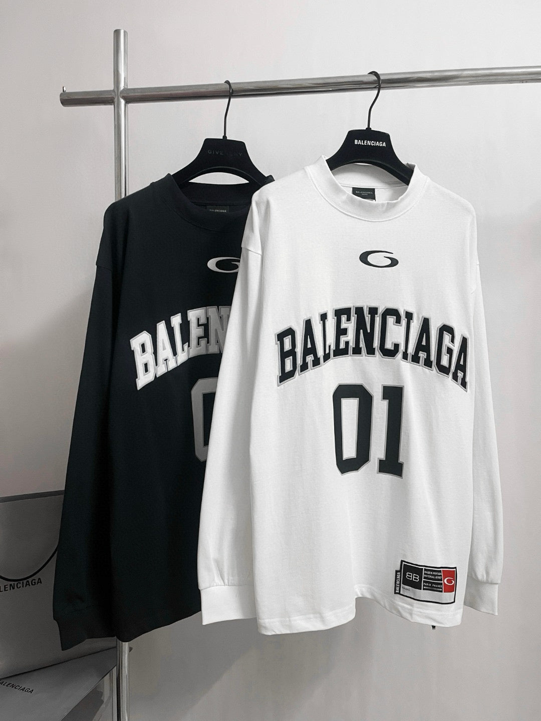 Black and White Jersey