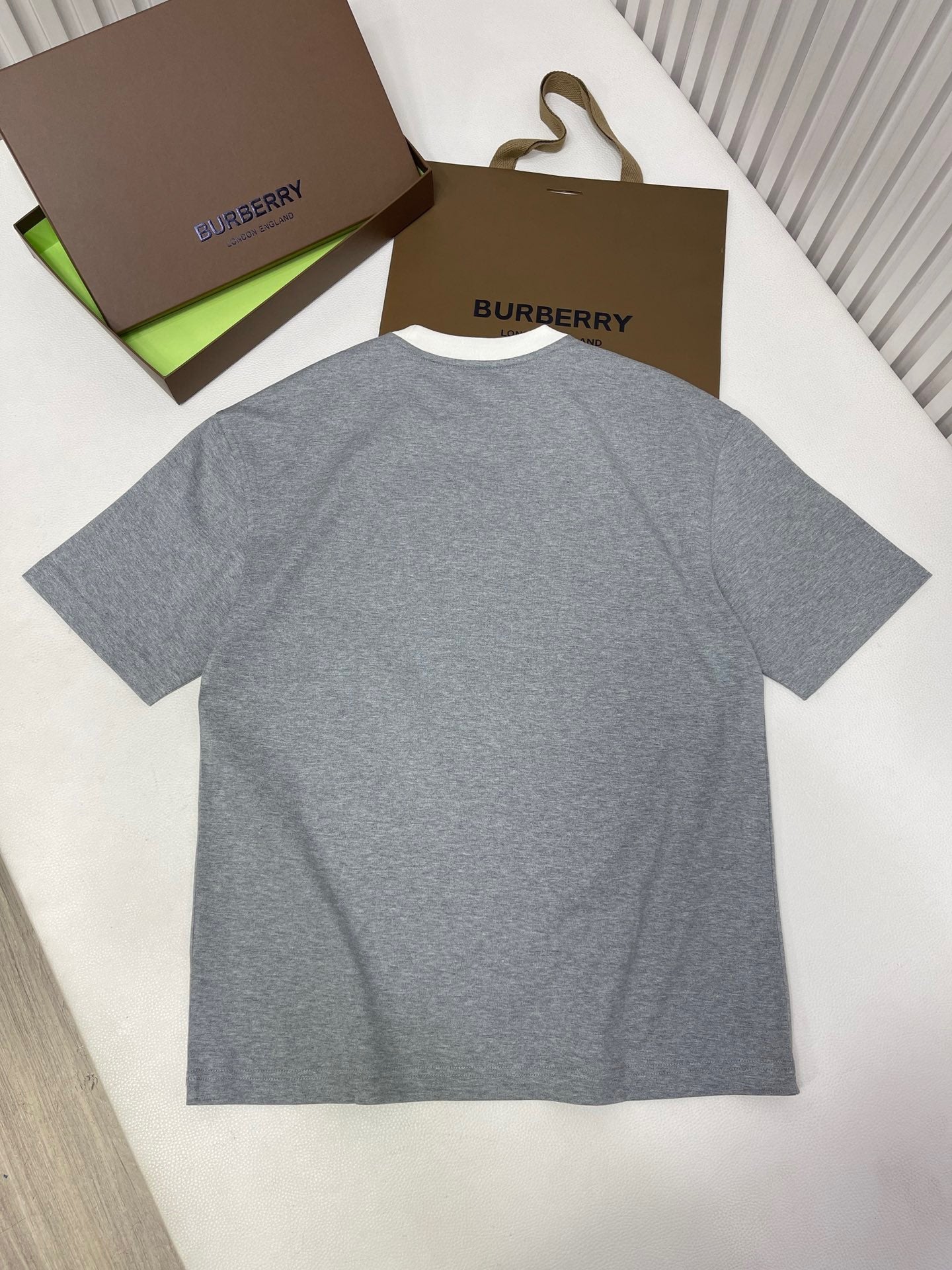 Grey and Green T-shirt