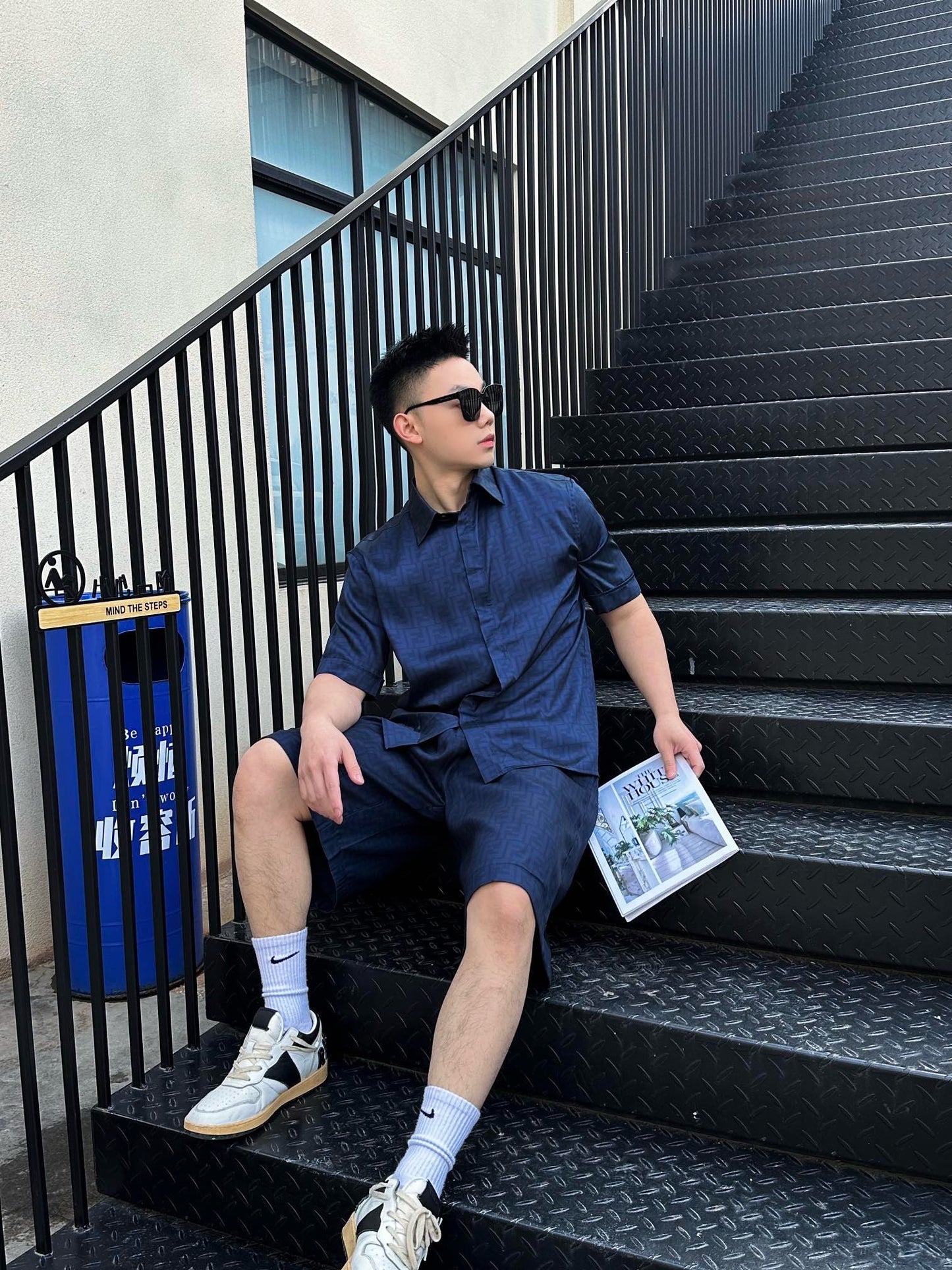 Dark Blue Short