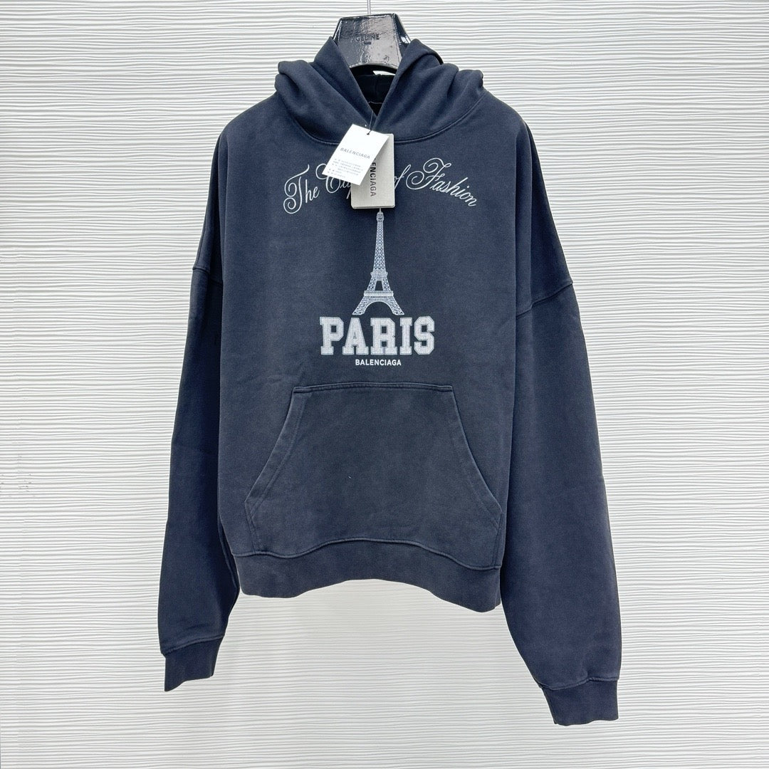 Dark Blue Hoodie