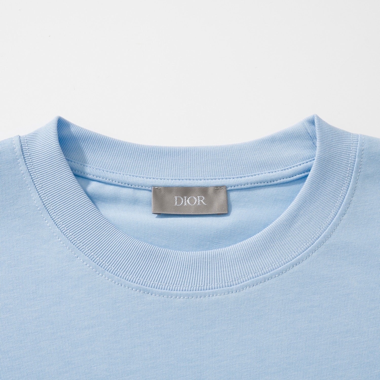 White and Sky blue T-shirt