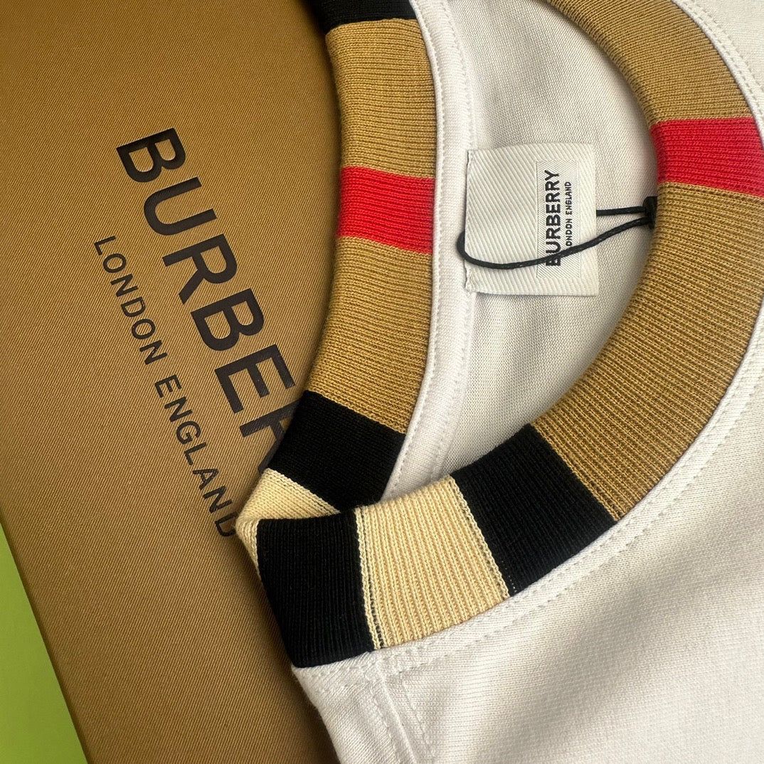 Black,Khaki and White T-shirt