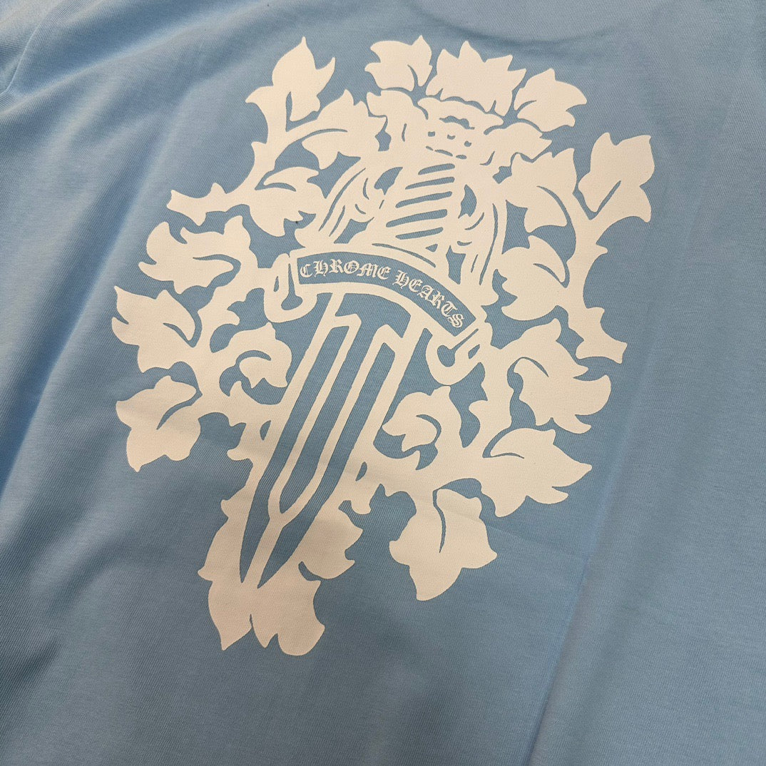 Sky Blue T-shirt - Size XXL