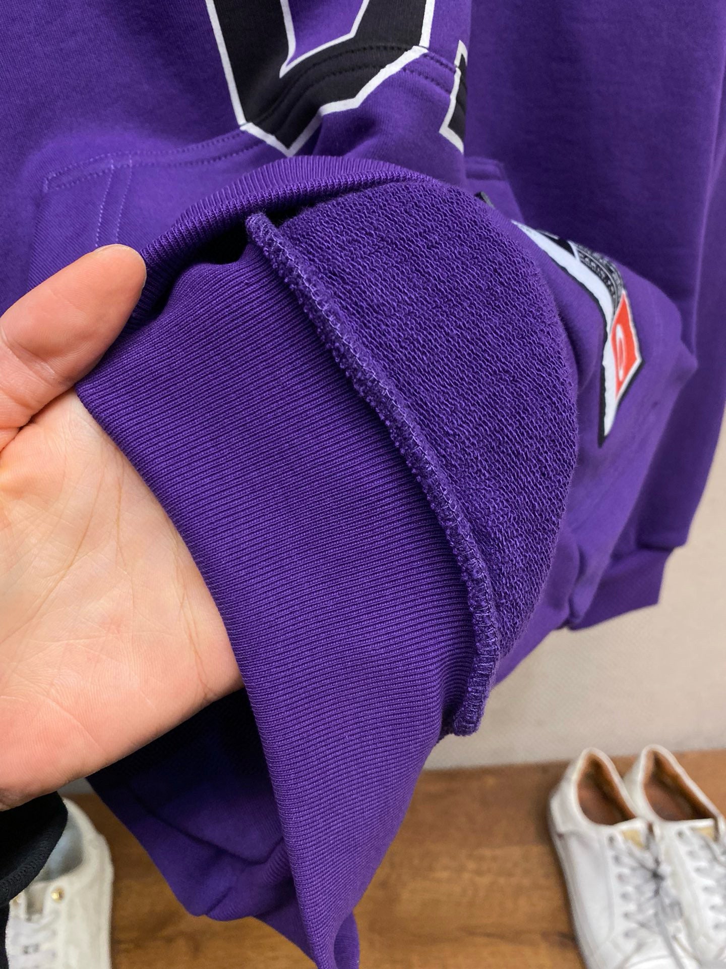 Black and Purple Hoodie