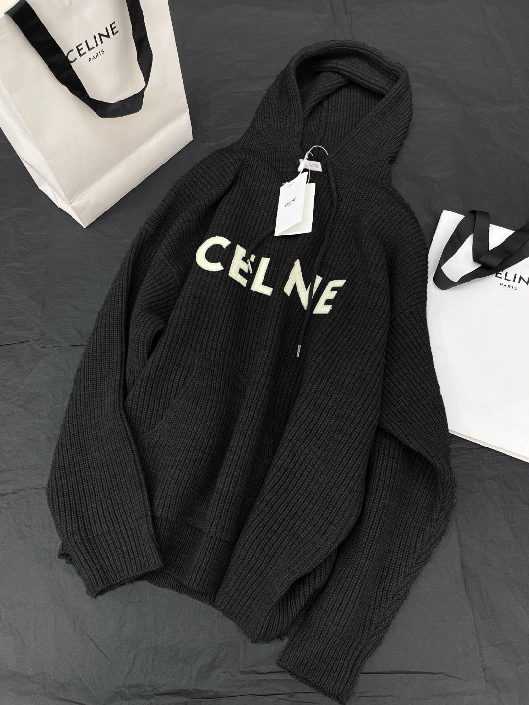 Black and Grey Hoodie