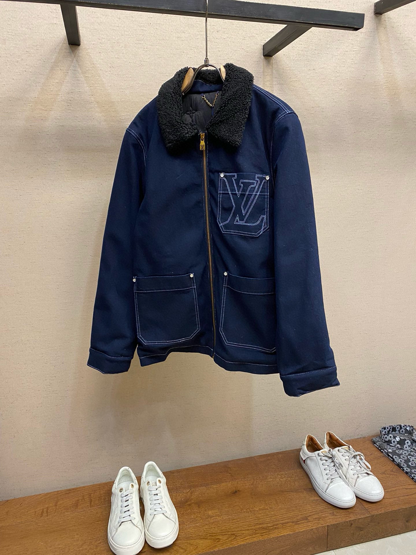 Dark Blue Jacket