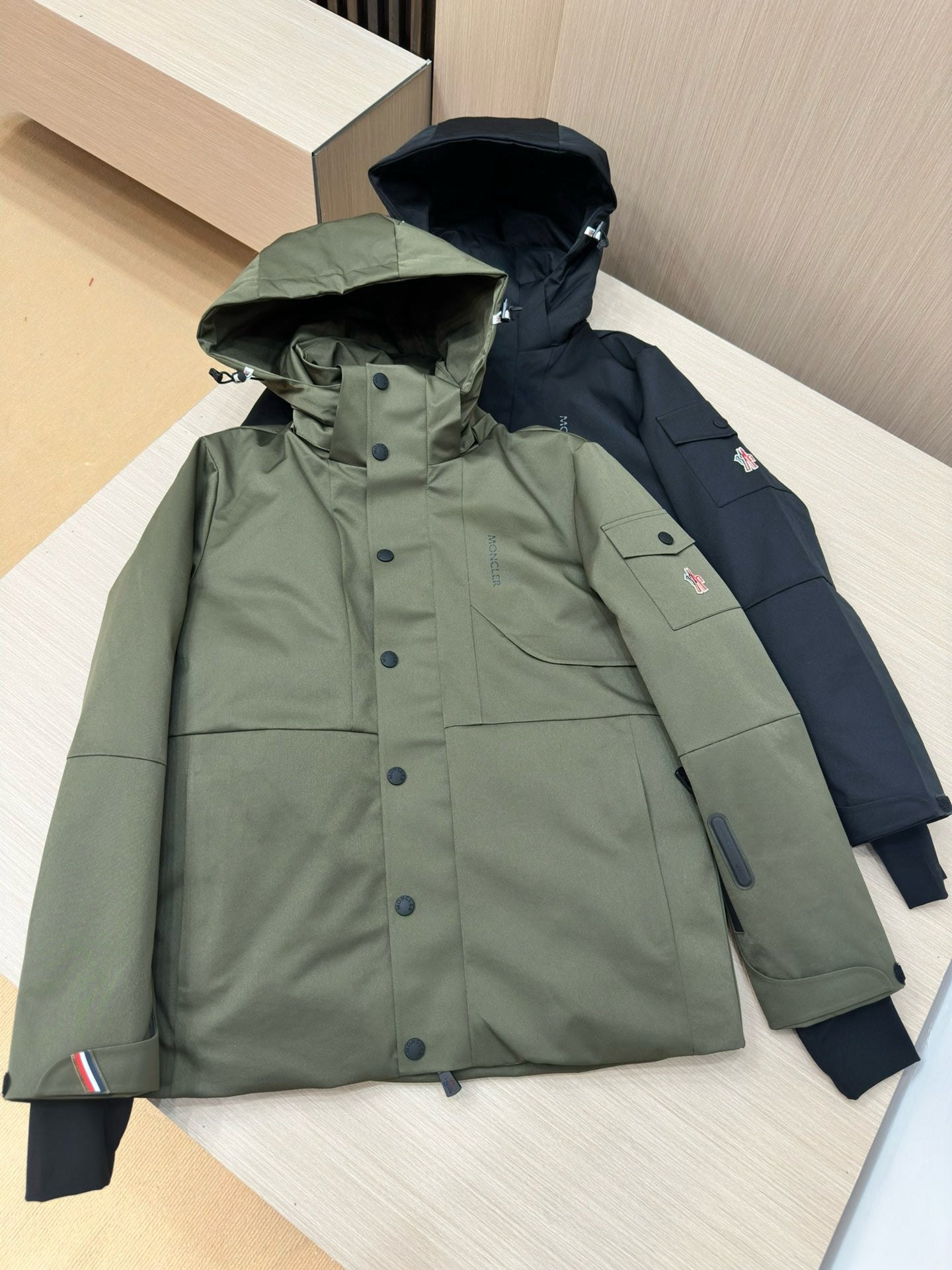 Black and Green Jacket