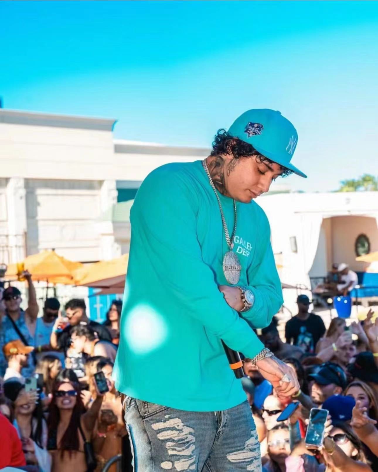 Blue and Sky blue Sweatshirt