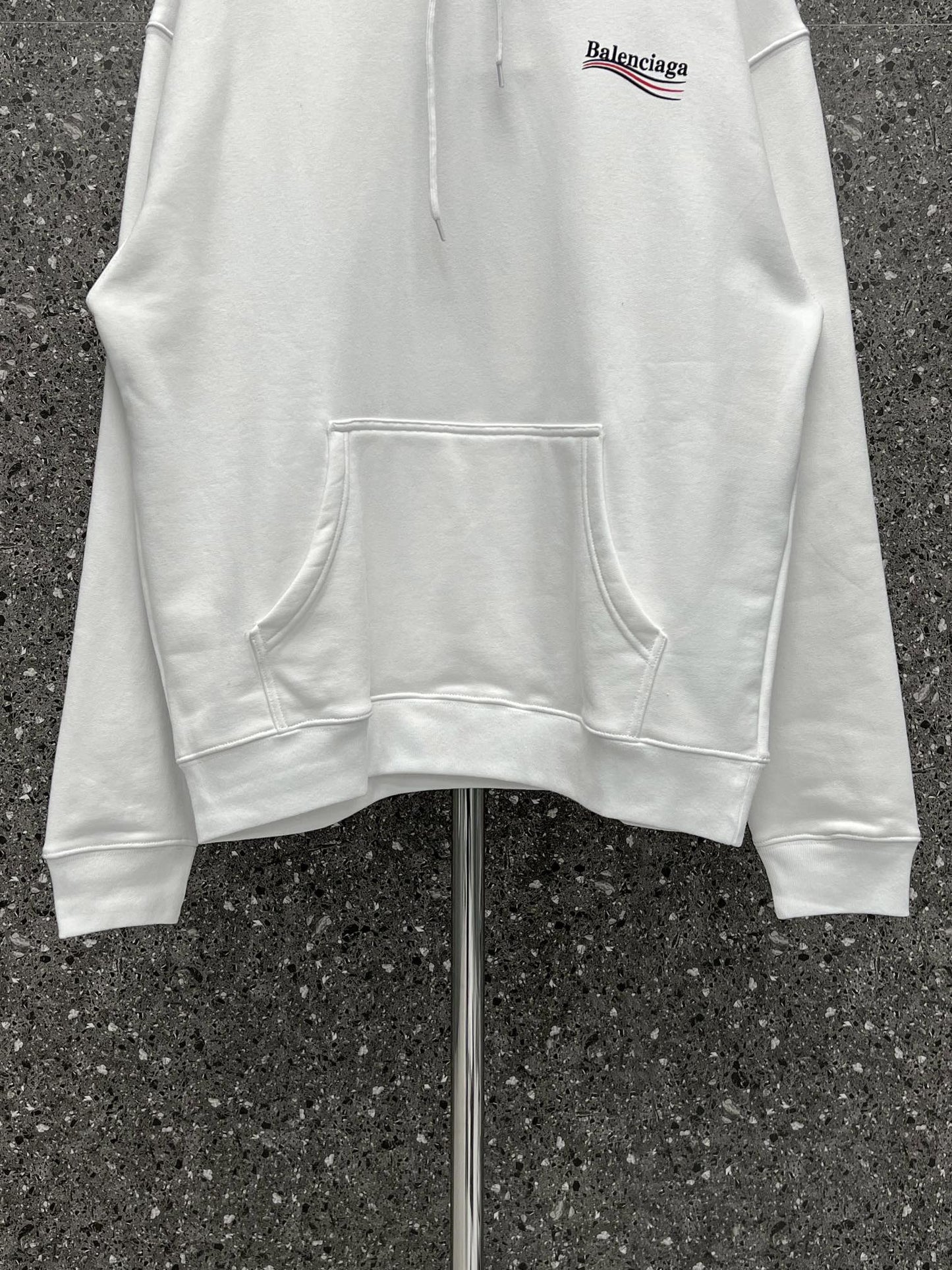 White and Black Hoodie