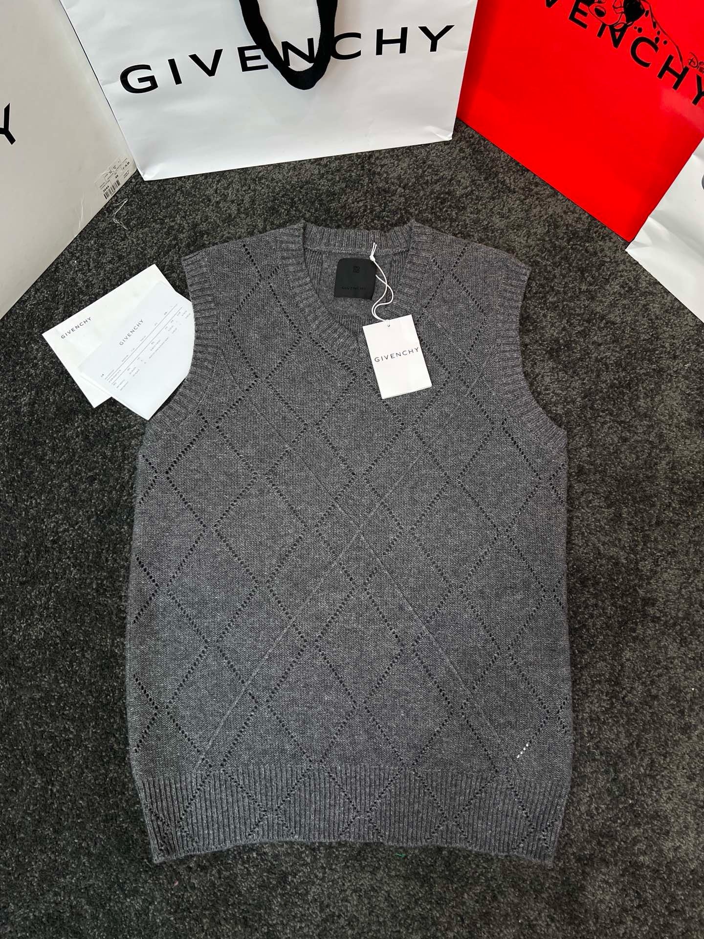 Grey Vest