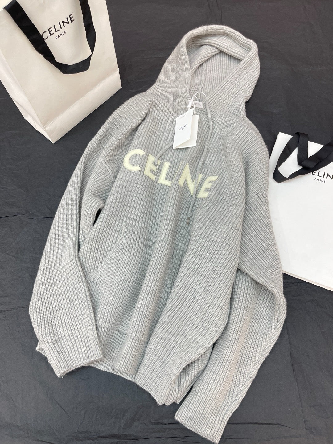 Black and Grey Hoodie