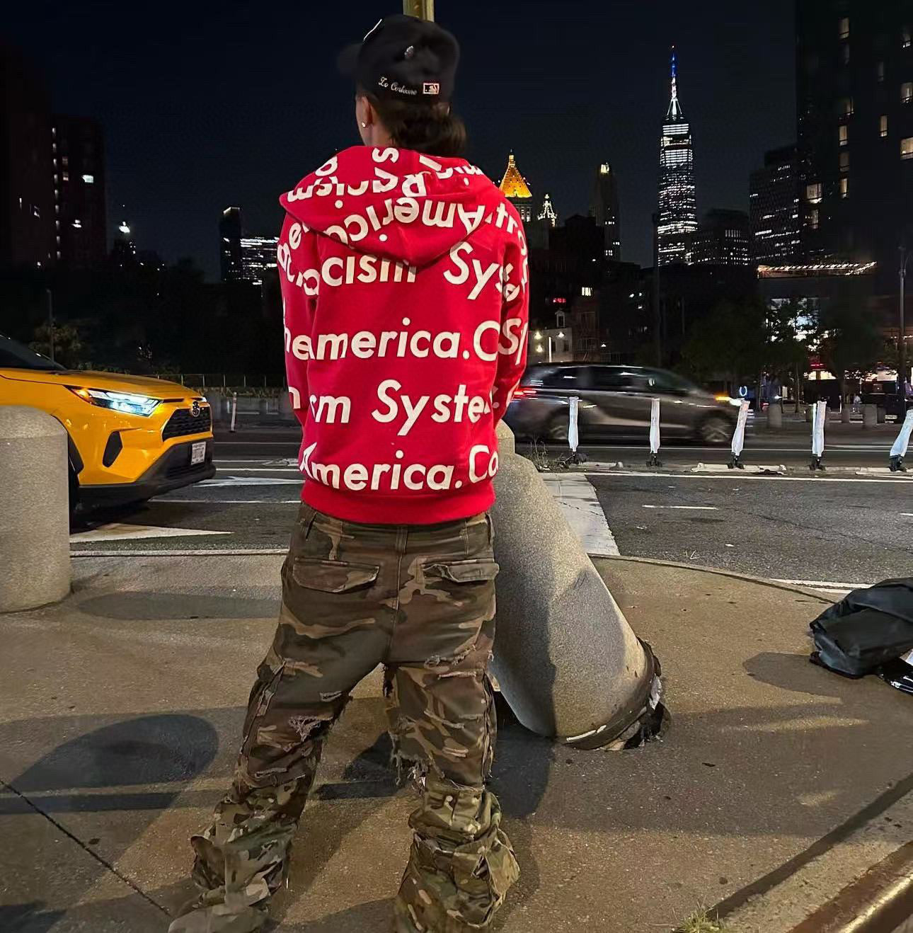 Red White Jacket