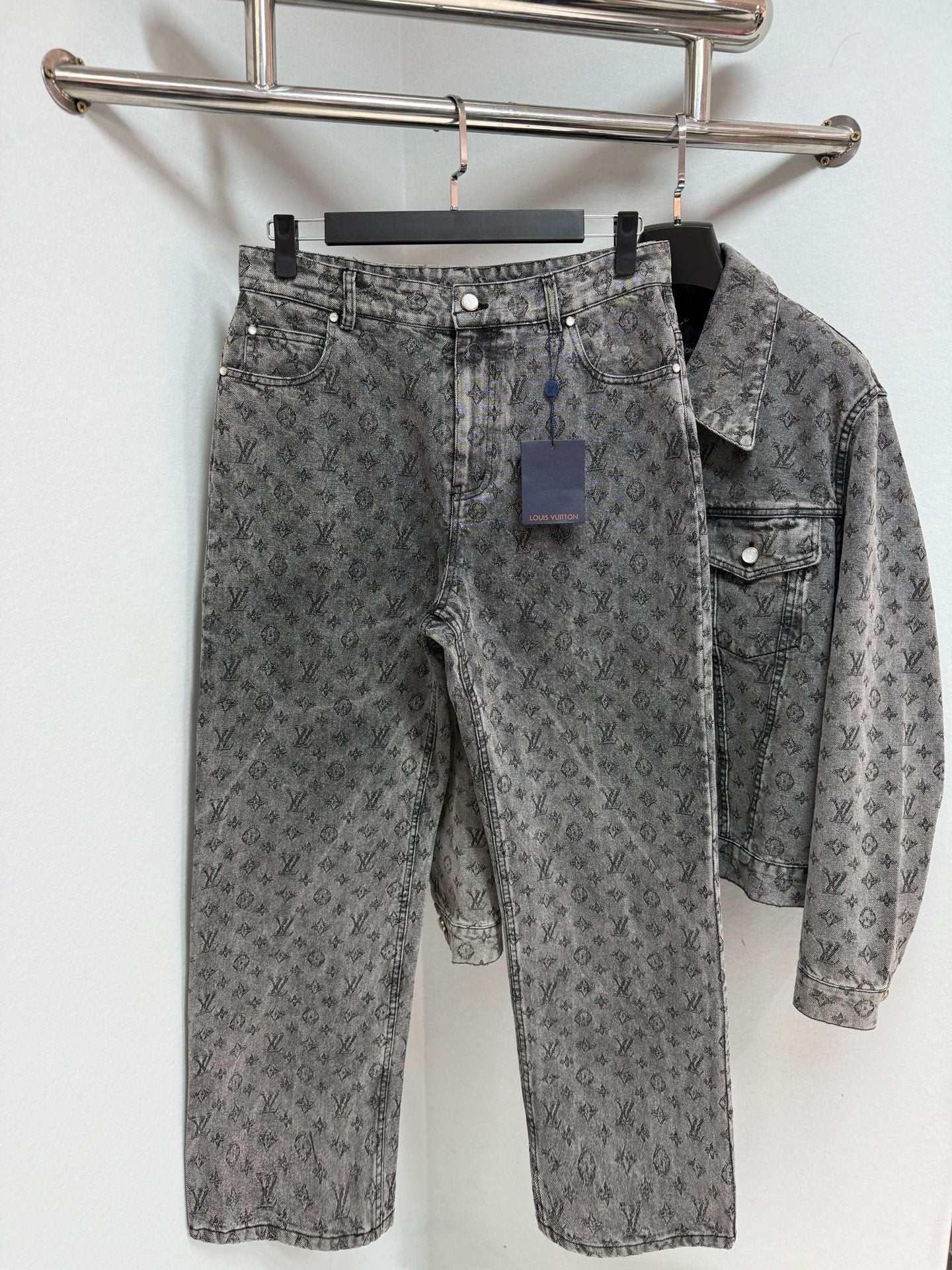 Black Grey Pant