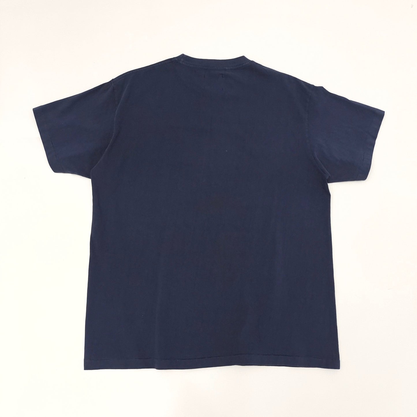 White, Navy blue and Ice blue T-shirt